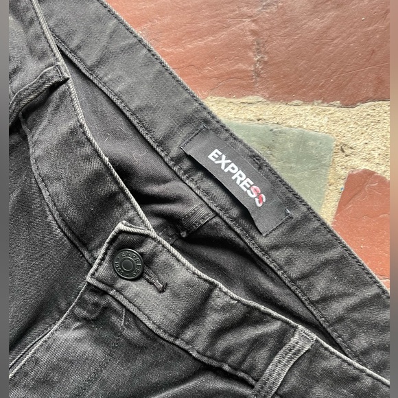 Express Super Wide leg Jeans - Picture 2 of 7